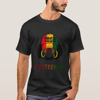 ジューンティーンス・フリー・イッシュ・ブラック 1865 独立 Tシャツ