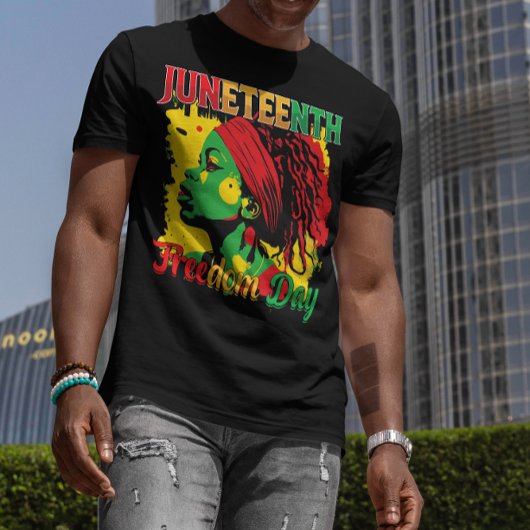 ジューンティーンス 黒人の自由の日 1865年 ロケーション Tシャツ