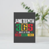 ジューンーティーン365日/年 学び続けよう 招待状 (スタンド正面)