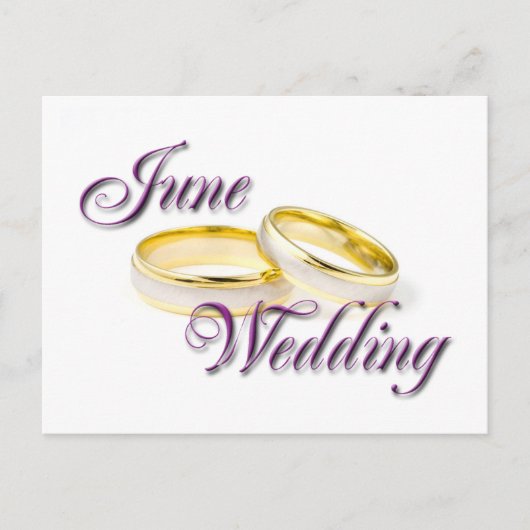 ジューン結婚ズ ポストカード (正面)