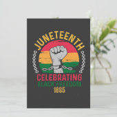 ジューン ティーンス - 黒人の自由を祝う 1865 招待状 (スタンド正面)