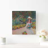 ジューン·フィル·ダン·ル·ジャルディン·デ·ジヴェルニー, 1888 スクエア壁時計 (ホーム)