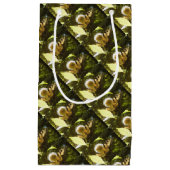 ジューン（昆虫）オオカバマダラ、モナークフラワー抱き枕 スモールペーパーバッグ (正面)