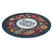 ジュー・ノエル・ヴィンテージ・クリスマスのフィギュアスタイリッシュス カッティングボード (角)