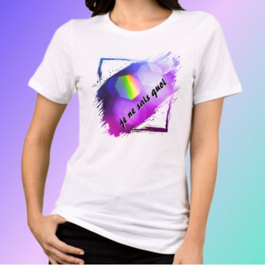 ジュ・ネ・セ・クワ Bright Colorful Chic トライブレンドTシャツ