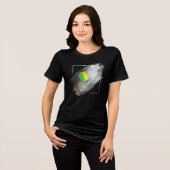 ジュ・ネ・セ・クワ Chic Dazzling トライブレンドTシャツ (正面全面)