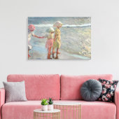 ジョアキンソローラ – The Three Sisters キャンバスプリント (インサイチュ (リビング))