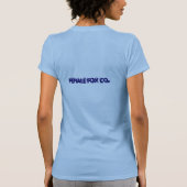 ジョアナRaposa著メスのキツネCo. Tシャツ (裏面)