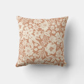 ジョアニエテラコッタフローラ枕 クッション (裏面)