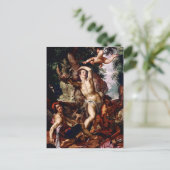 ジョアヒム・ウォテワエル – 聖セバスチャン殉教 ポストカード (スタンド正面)