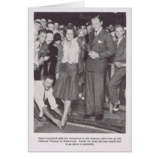 ジョアンクローフォードの中国のな劇場の1930年の雑誌の写真