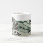 ジョアンクローフォード1933のフランス人の雑誌 コーヒーマグカップ (中央)