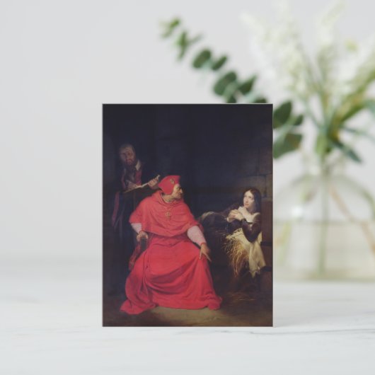 ジョアンナ・オブ・アルクとウィンチェスターの枢機卿 ポストカード (スタンド正面)