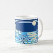 ジョアンヌのセントマイケルの山の短い芸術のマグ コーヒーマグカップ (正面右)