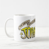 ジョアンヌは-マグを引き、 コーヒーマグカップ (左)