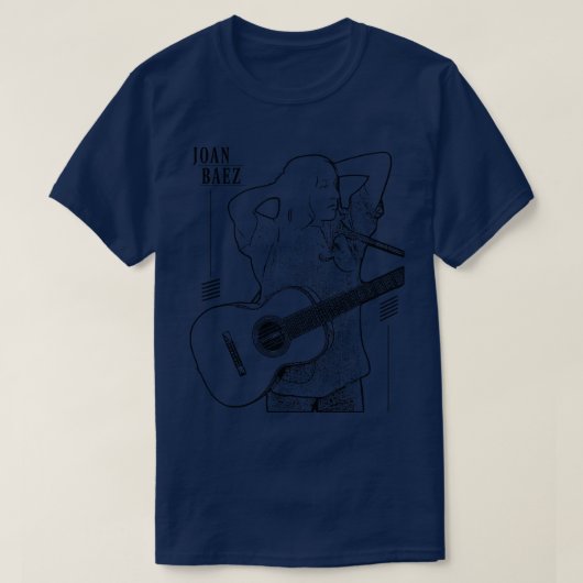 ジョアンバエス80年代 Tシャツ (デザイン正面)