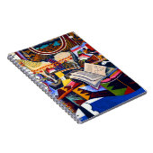 ジョアンミロホースパイプと赤い花 ノートブック (右側)