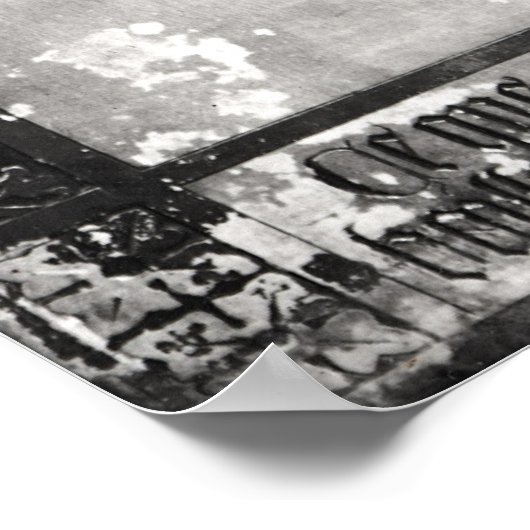 ジョアン・アークの武具を描いたプラーク ポスター (角)