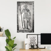 ジョアン・アークの武具を描いたプラーク ポスター (ホームオフィス)