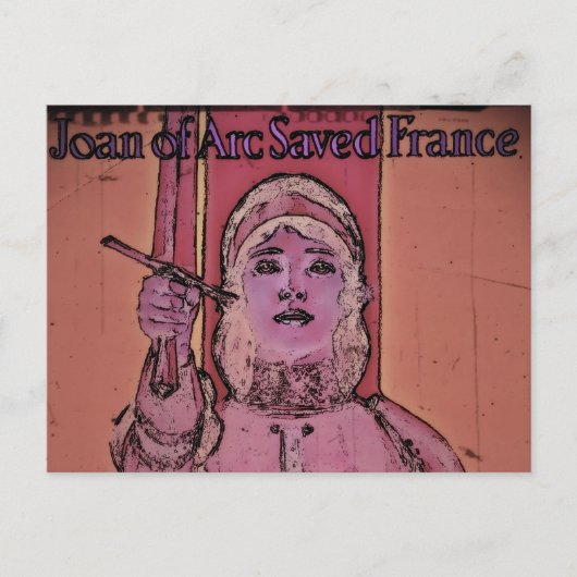 ジョアン・オブ・アーク買ワイ債 ポストカード (正面)