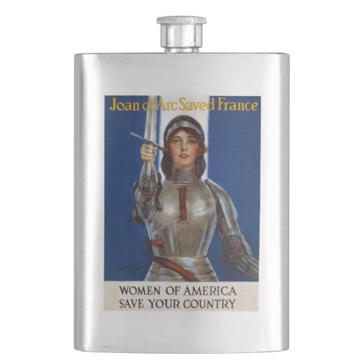 ジョアン・オブ・アーク:オーリンズのメイド、ナイト・ヘロイン フラスク (正面)