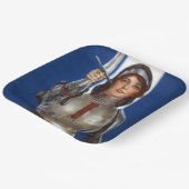 ジョアン・オブ・アーク:オーリンズのメイド、ナイト・ヘロイン ペーパープレート (傾斜あり)