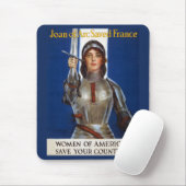 ジョアン・オブ・アーク：オーリンズのメイド、ナイト・ヘロイン マウスパッド (マウス)