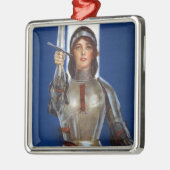 ジョアン・オブ・アーク:オーリンズのメイド、ナイト・ヘロイン メタルオーナメント (左)