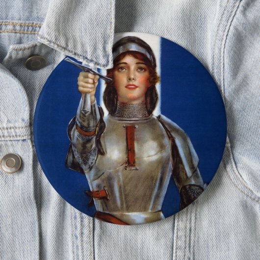 ジョアン・オブ・アーク:オーリンズのメイド、ナイト・ヘロイン 缶バッジ (インサイチュ)
