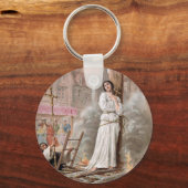 ジョアン・オブ・アーク・キーチェーン キーホルダー (正面)
