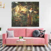 ジョアン・オブ・アーク（ジュールバスティアン・ラページュ） キャンバスプリント (インサイチュ (リビング))