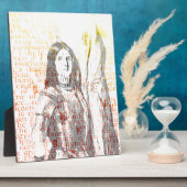 ジョアン・オブ・アーク フォトプラーク (側面)