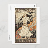 ジョアン・オブ・アーク ポストカード (正面/裏面)