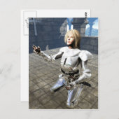 ジョアン・オブ・アーク ポストカード (正面/裏面)