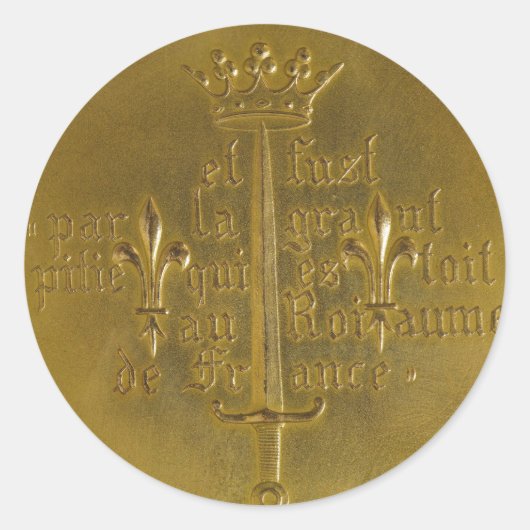 ジョアン・オブ・アーク ラウンドシール (正面)