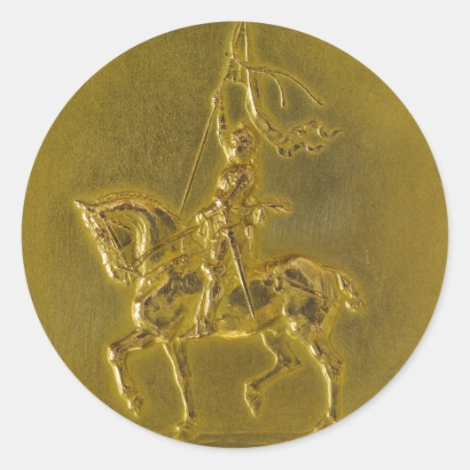 ジョアン・オブ・アーク ラウンドシール (正面)