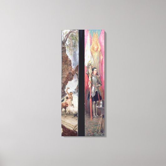 ジョアン・オブ・アーク， 1890年代 キャンバスプリント (正面)