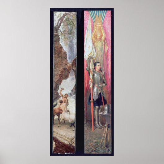 ジョアン・オブ・アーク， 1890年代 ポスター (正面)