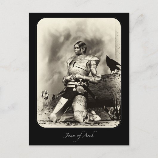 ジョアン・オブ・アーチ ポストカード (正面)