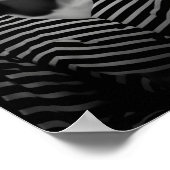 ジョアン・クロフォードがノワールで黒と白のポスター ポスター (角)