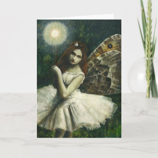 ジョアン・ザ・ワッド・ラッキーパイキーのグリーティングカード サンキューカード (正面)