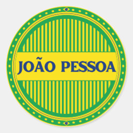 ジョアン・ペソア市プライド - ブラジル人のアイデンティティ ラウンドシール