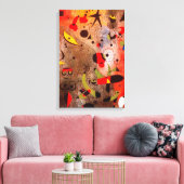 ジョアン・ミロ絵画抽象芸術・アート キャンバスプリント (インサイチュ (リビング))