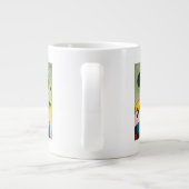 ジョアン・ミロ絵画抽象芸術・アート ジャンボコーヒーマグカップ (裏面)