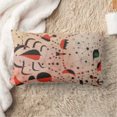 ジョアン・ミロ絵画抽象芸術・アート ランバークッション (ブランケット)