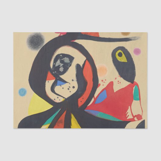 ジョアン・ミロ 薄葉紙 (正面)