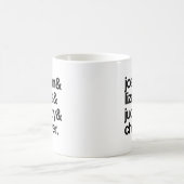 ジョアン リザ ジュディー と シェール コーヒーマグカップ (中央)