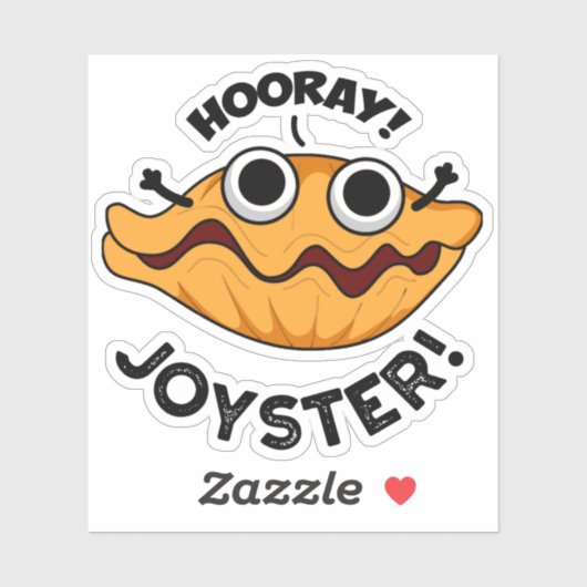 ジョイおもしろいスターの喜びの動物オイスターパン シール (シート)