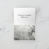 ジョイとリボンのホリデーコレクション カード (内部)