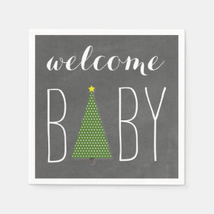 ジョイのバンドルChalkboardカボチャ秋ベビーシャワー スタンダードカクテルナプキン